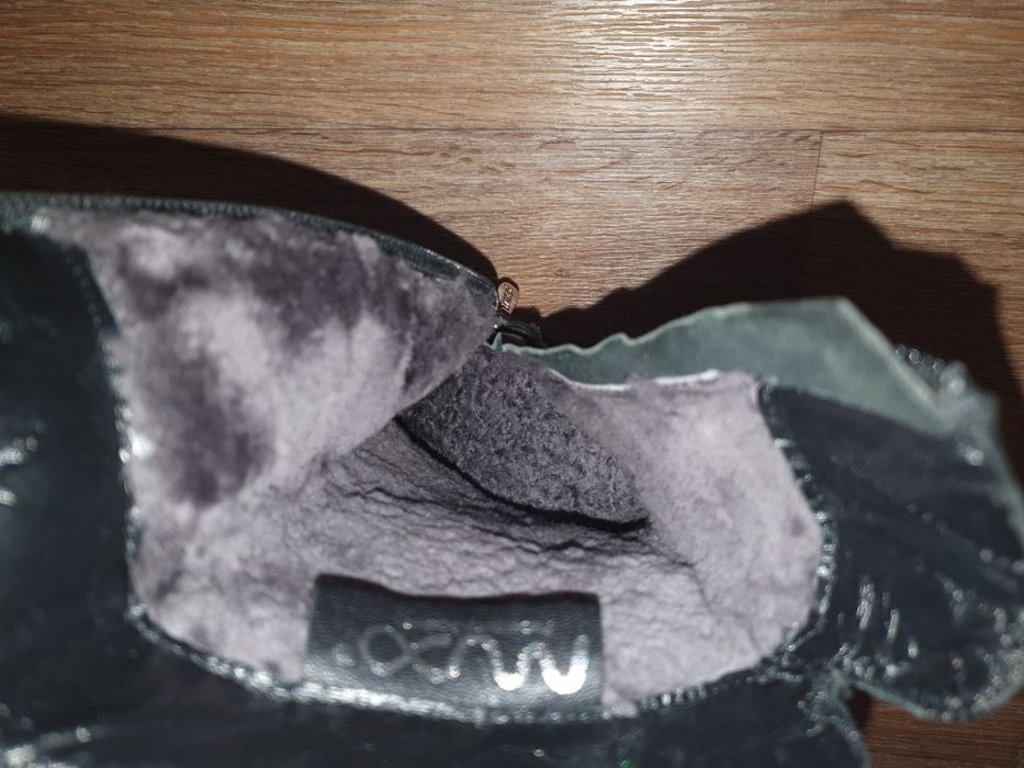 Сапоги 35 зима, каблук