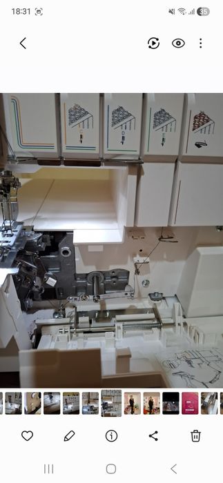 Masina de cusut uberdeck casnica