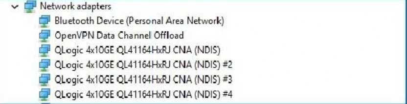 Сетевая карта 10Gbe / 4 порта / Dell / *НОВАЯ*