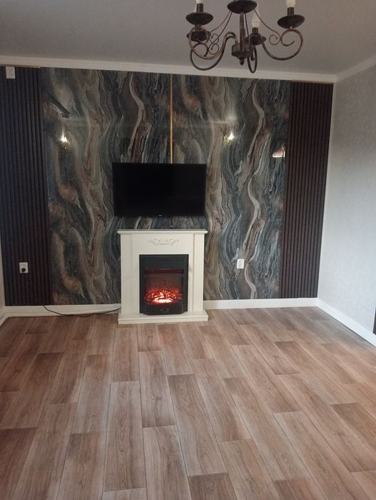 Поклейка обоев любого типа