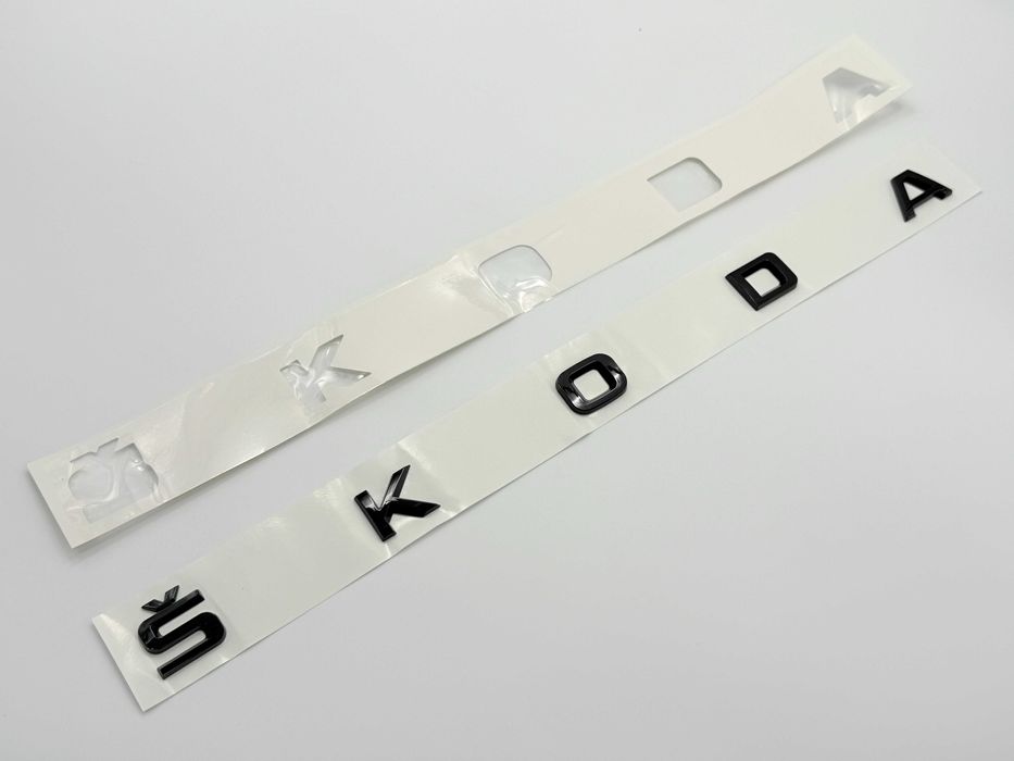 Emblema Compatibila SKODA spate model nou