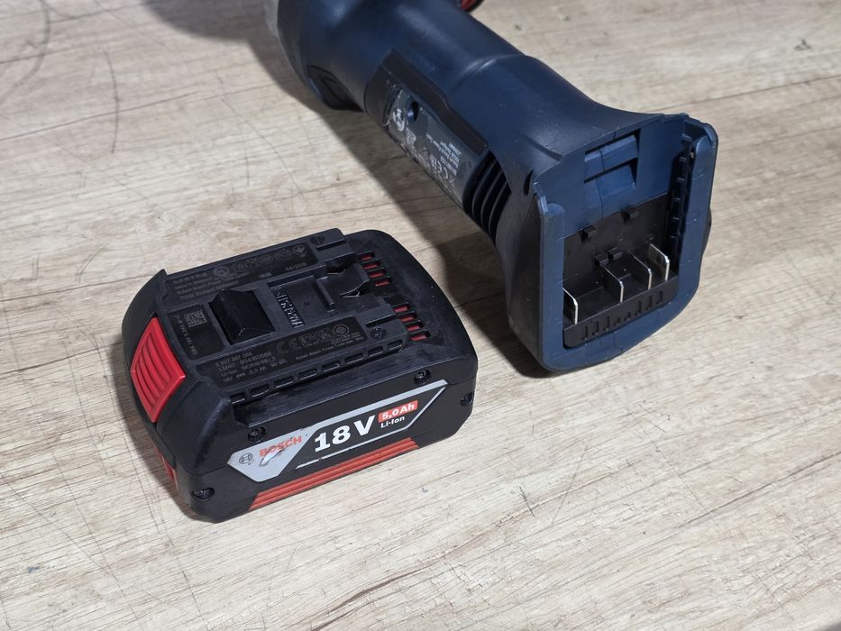 Flex BOSCH GWS 18-125 v-li, 18v, acumulator 5 ah, profesional