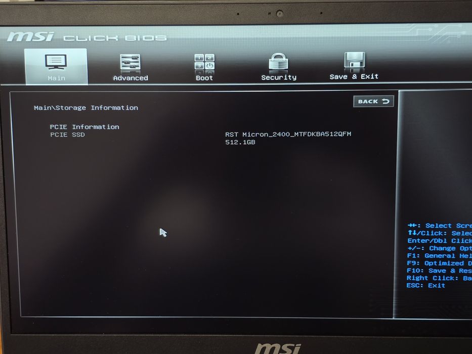 Laptop notebook MSI modern  15 B12M 020XRO