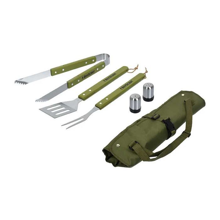 Кухонный набор для барбекю Boyscout 6 в 1, Россия/Барбекю