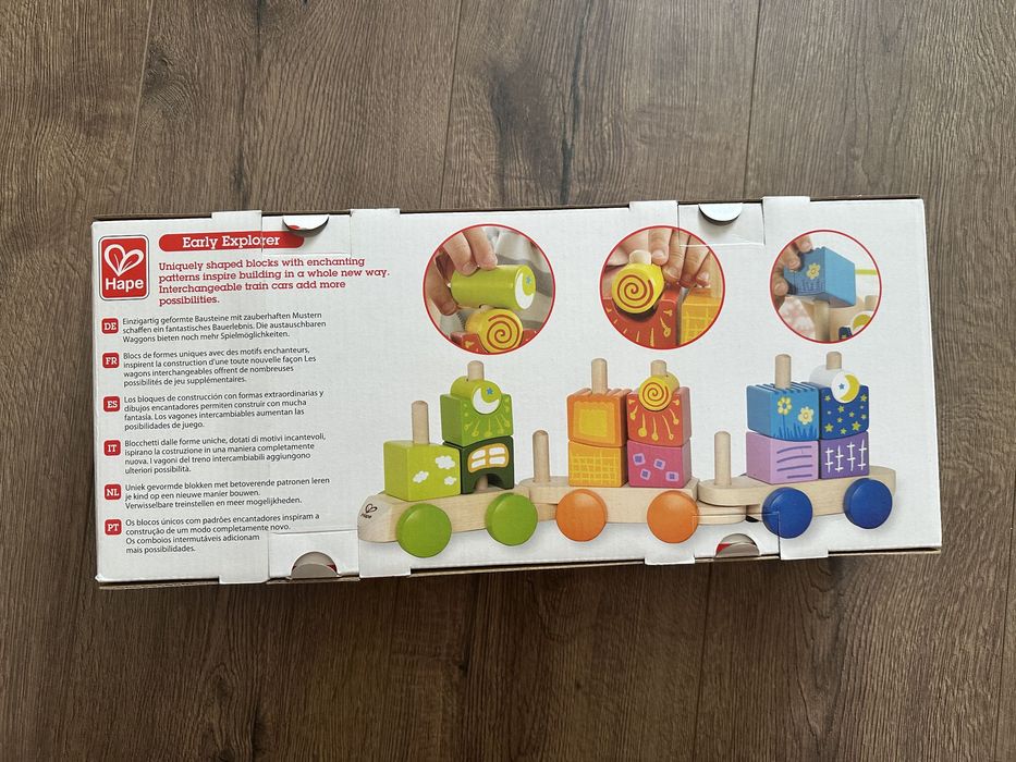 Детско дървено влакче ново