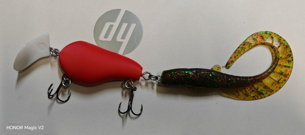 Примамка за риболов Headbanger 3д принтирана