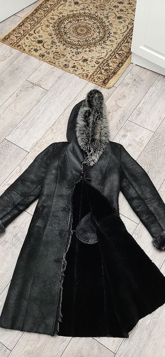 Дубленка кожанная