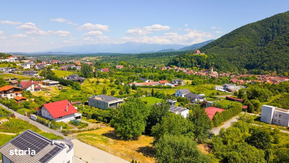 Teren 1340 mp în Cisnădioara... Cetatea Medievală și Munții Făgăraș