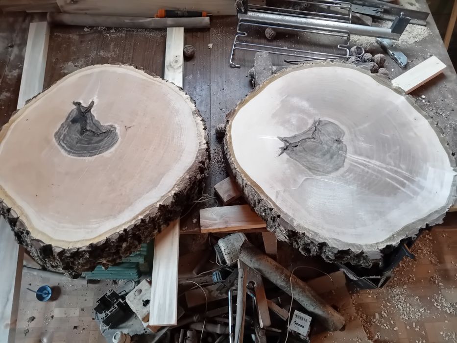 Дъска за мезета, Орех и Череша