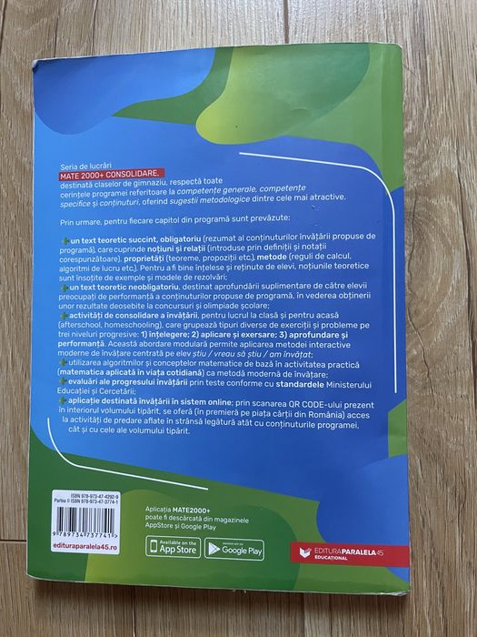 Culegere de matematica clasa a 7 a algebra/geometrie