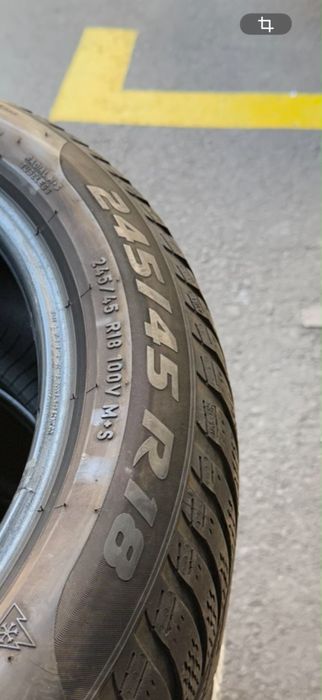 Set 4 anvelope 245 45 18 Pirelli Sotozero3 cauciucuri iarna M+S
