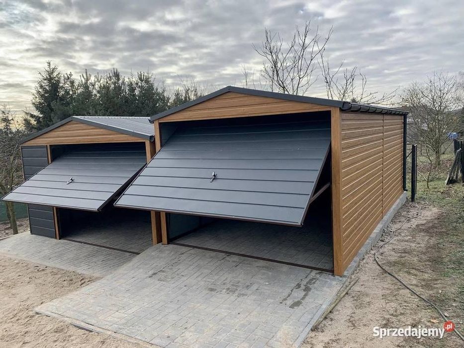 Garaj modular pe structura metalica