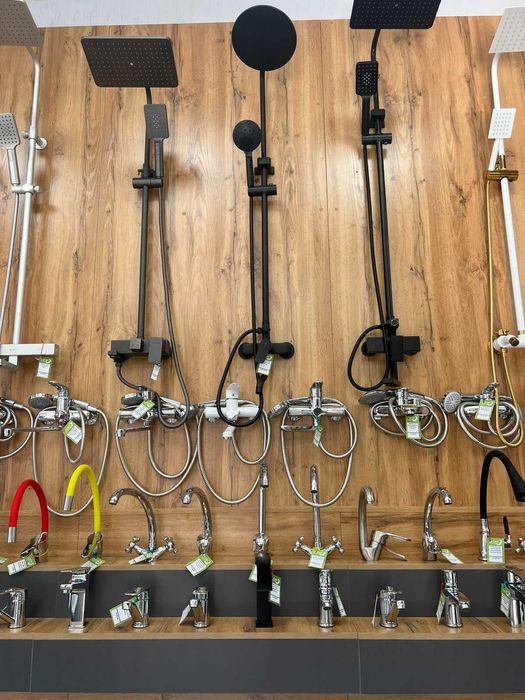 Смесители  кухня, раковина, ванна