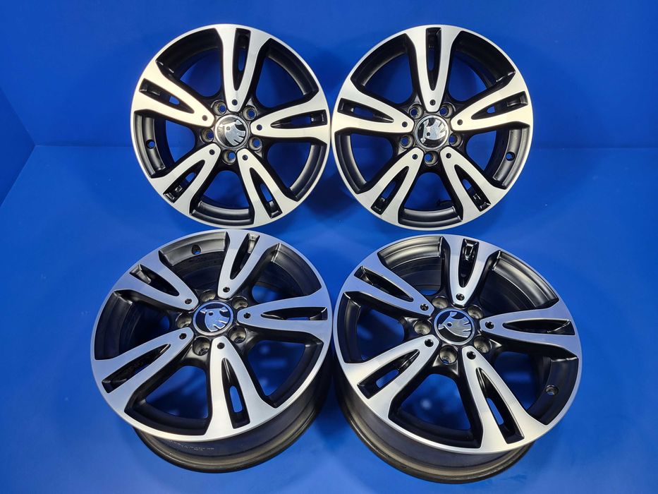 Vand jante 5x112 R16 bicolore pt Skoda Octavia-Superb-Karoq-Yeti