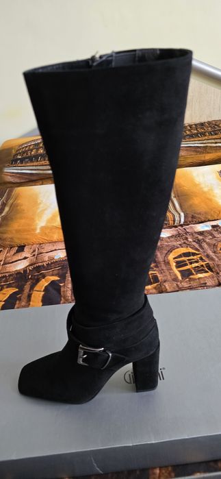 Ботуши Giani естествен велур 37 номер