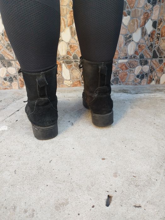 Ghete piele natural întoarsă