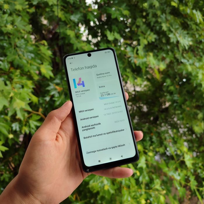 Redmi Note 10 Pro 256 Gb srochni