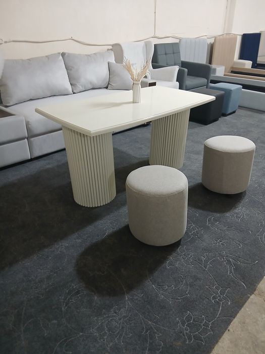 Стол обеденный 150×80 крашеный
