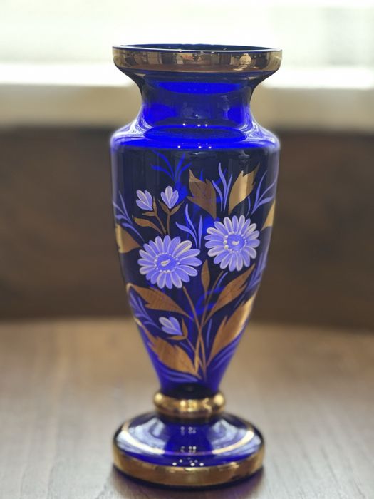 Вазы (парные вазы)  Богемия