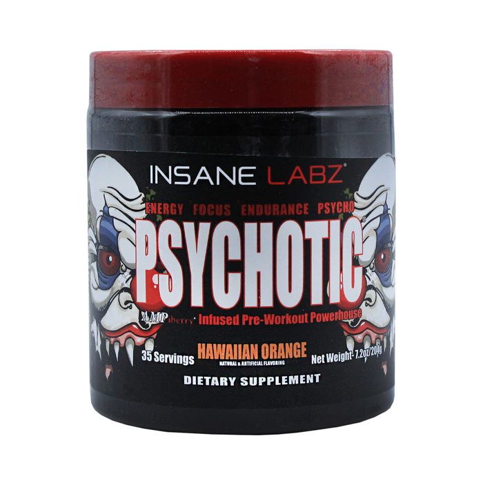 Предтренировочный комплекс Insane Labz Psychotic 35 порций 220 гр