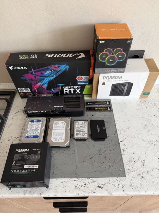 Мощный ПК (RTX 3060 12GB, 32GB ОЗУ)