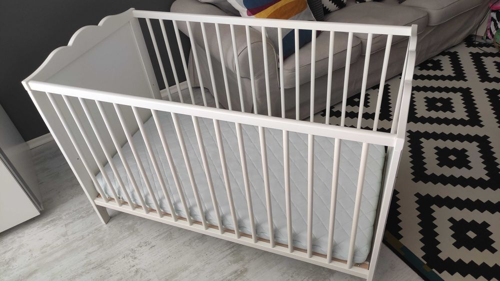 Детско/ Бебешко легло IKEA + матрак и подарък органайзери