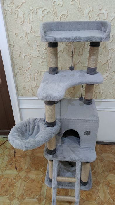 Дом для кошек. Игровой комплекс. Вип домик большой для котов и кошек