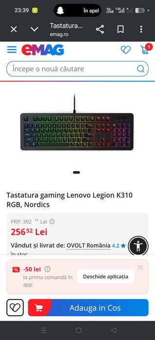 Vând 2 tastaturi de gaming