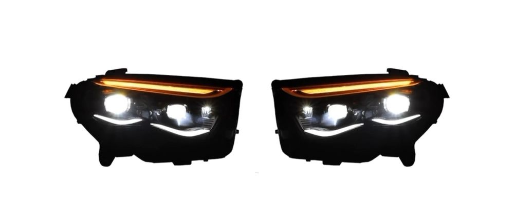 E214 фарове Mercedes E класа full led multibeam design