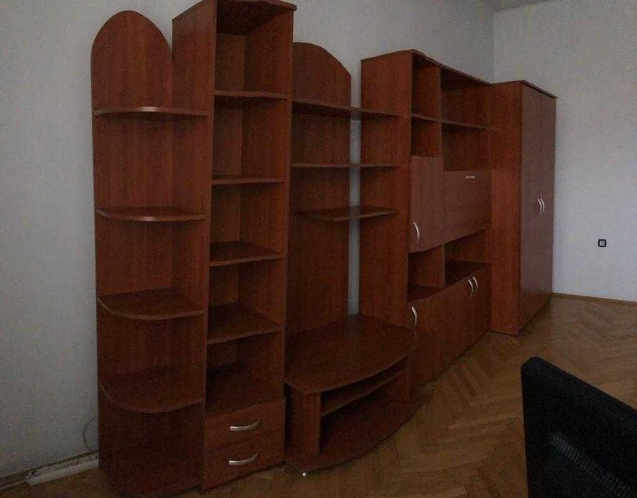 Mobila dormitor (Birou, Dulap, Noptiera, Mobila perete, Pat + Saltea)