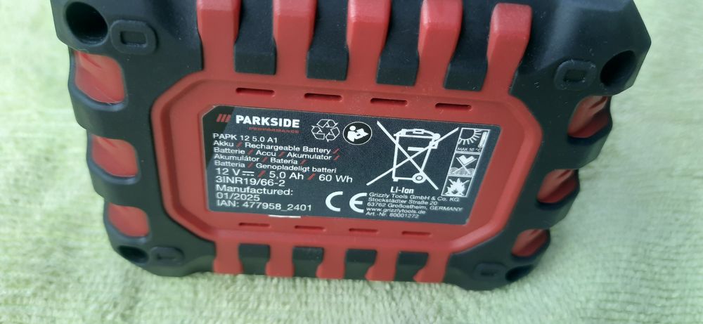 Acumulator 12v 5Ah parkside NOU