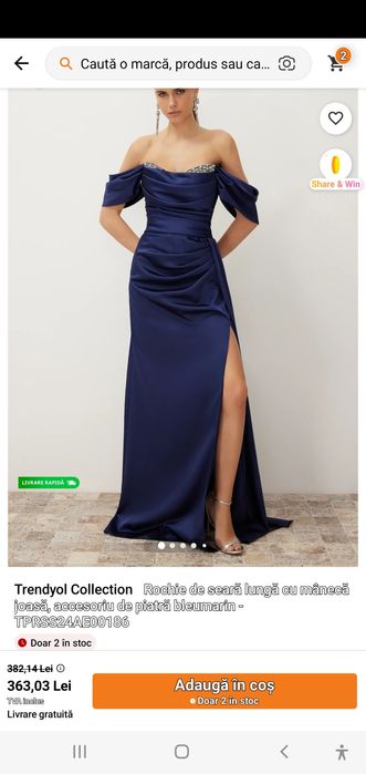 Rochie albastra ocazie