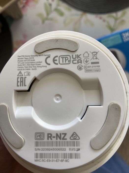 Смарт IP камера TP-LINK TAPO C210 2K 3MP