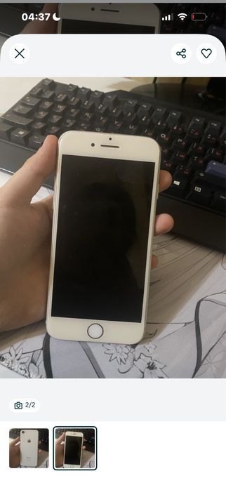 iphone 8 белый низкий акб