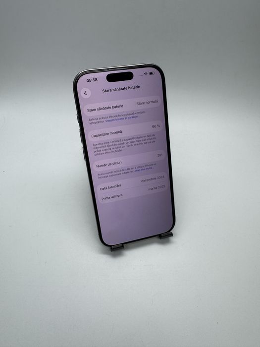 iPhone 16 PRO - 256Gb - STARE ABSOLUT IMPECABILA + Garantie