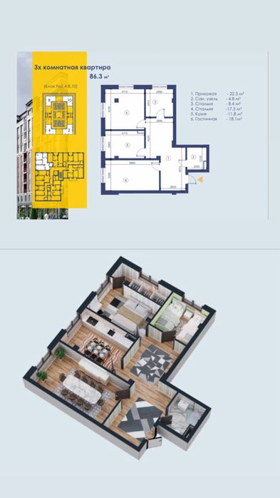 Срочно продаются квартиры