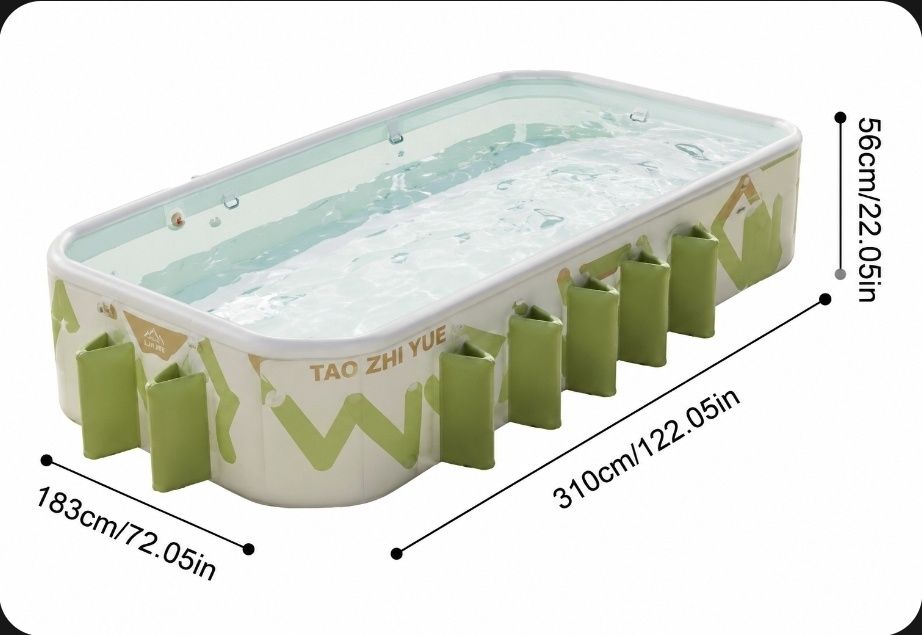 Piscina pliabila premium 3,05 m - ca noua!
