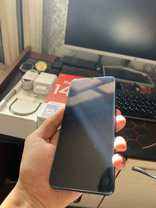 Redmi 14c yangi umuman ishlatilmagan karobka dakument full