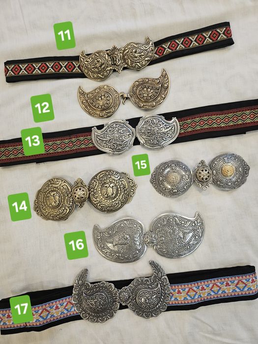 Пафти и колани - аксесоар за народна носия