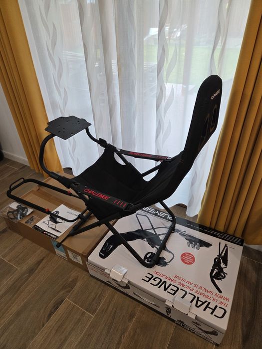 Cockpit Playseat Challenge ActiFit, Pliabil, Negru