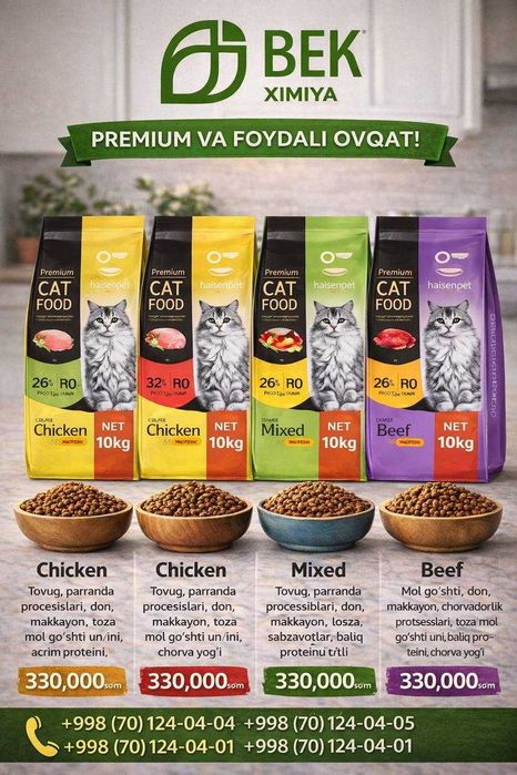 Корм для кошек и собак. Оптом и в розницу!