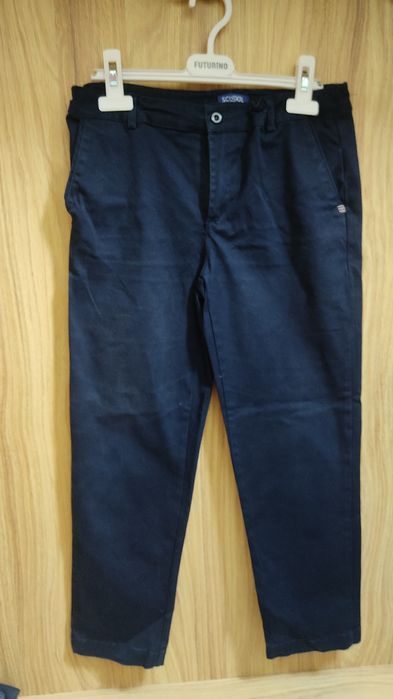 Школьные  синие брюки