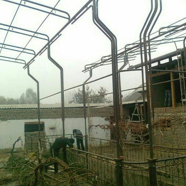 Krisha naves garaj tom leksan va boshqa metal kantstruksia ishlarini q