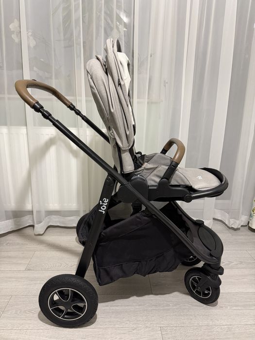 Carucior Joie Versatrax 3 in 1 + sac carucior Nuna cadou