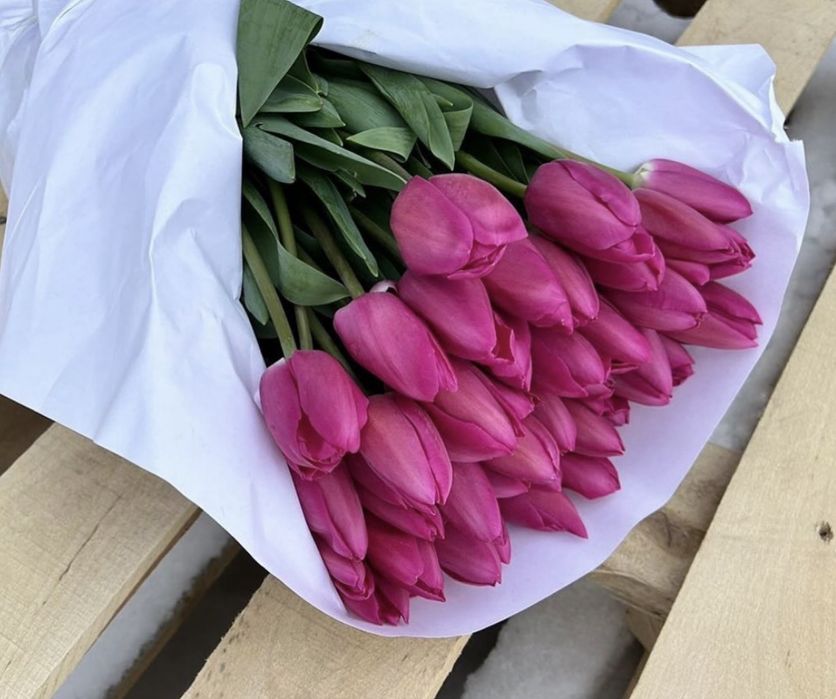 Тюльпаны на 8 марта