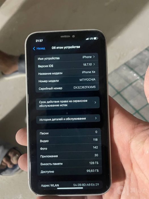 iphone xr 128 gb kelishadi narxi