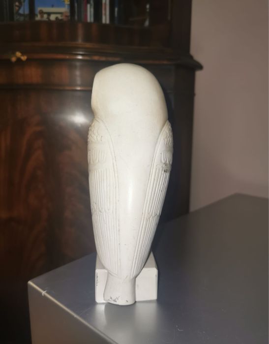 Древногръцка теракотена сова, керамична птица, символ на мъдростта