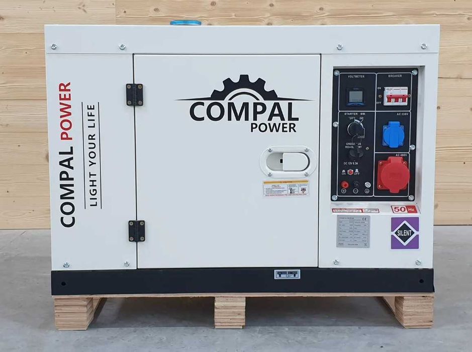 Трифазен Дизелов Генератор 10kW - Обезшумен