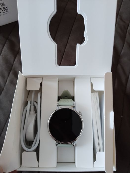 Смарт-часы HUAWEI Watch GT 4 ARA-B19 Green Fluoroelastomer Strap 41mm