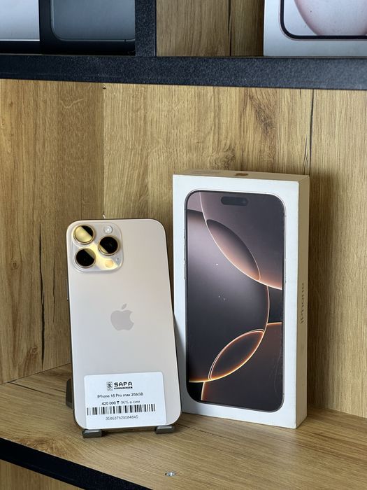 айфон 16 про макс дезерт титан